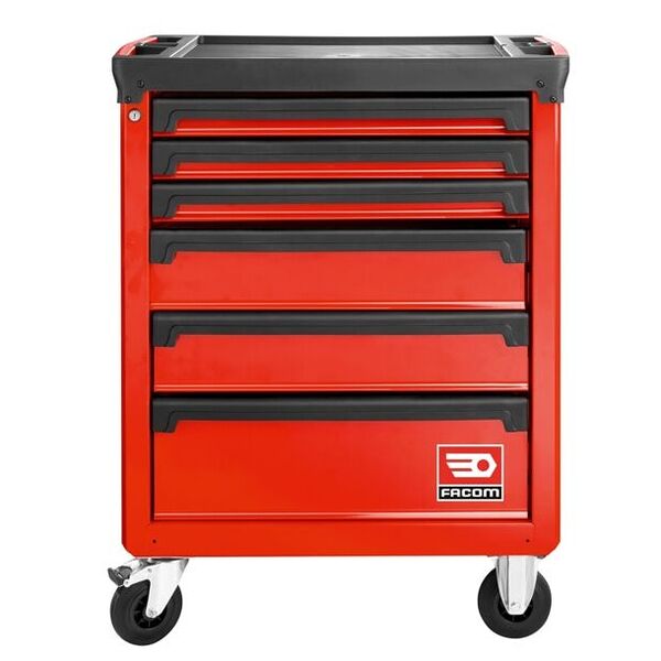 Roller cabinet 6 drawers, 569 x 421 mm, 3 modules per drawer