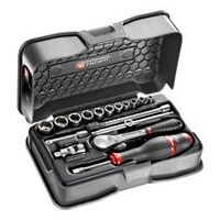 Nasadni ključ-Set 1/4 RL.161, 17 kosov.