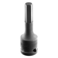1/2″ long hexagonal bit socket, 17 mm