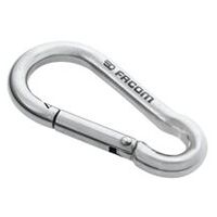 Karabinerhaken Edelstahl SLS 80 mm