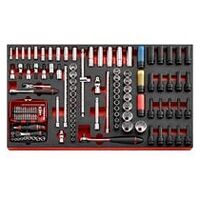 XL-skummodul til M4-skuffer med vendbare skralder og topnøgler