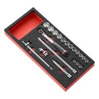 Modulnøgler 3/8″ J.161B 20 stk.