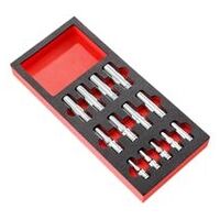 Modul - Stiknøgle 1/2″, 13 stk.