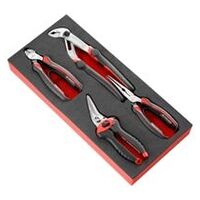 Skummodul med 3 tænger + universalkniv