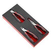 Pěnový modul se 3 mechanickými kleštěmi