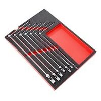 Modul - Leddelte stiknøgler, 7  stk.