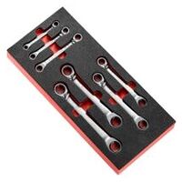 Modul - RatchetRingnøgle , 7  stk.