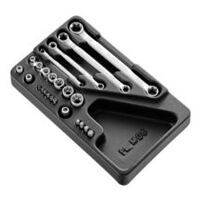 Kunststof module M - Torx® schroefgereedschap, 24 delen