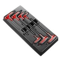 Module of 7 ″T″ Spherical Head Hexagonal Keys