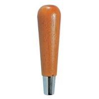 Fából készült fogantyú acélgyűrűvel, mélység 20mm, 132mm