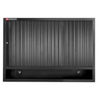 JLS3 Armoire double à poser avec volet roulant noir