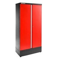 JLS3 Armoire 2m 2 portes pleines noir