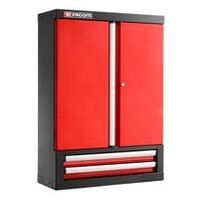 JLS3 Rehausse avec 2 portes + 2 tiroirs rouge