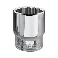 Cheie tubulară 3/8″ 12 fețe 13 mm