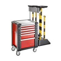 Držák pro 6 zábranových sloupků