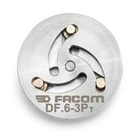 Brake piston rewinder flange, 3 pin