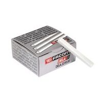 Steatit bílý 10 x 100 mm, 50 kusů