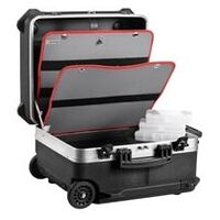 VALISE CONTAINER A ROULETTES SERRURES TS