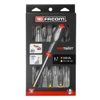 Screwdriver PROTWIST® set, 7 pieces