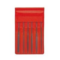 T2 needle file set 6 pieces, 140 mm