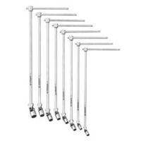 Steckschluessel mit T-Griff Satz 8-tlg