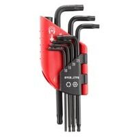 Jeu de clés à ergots courbes dans la poignée de maintien