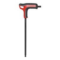 Metric ″P″ handled hexagonal key with ball end, 7 mm