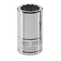 Steckschluessel 1/4″ 12-Kant 1/2