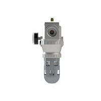 Unité de maintenance 3 pièces « Standard » Boîtier en polycarbonate, cage de protection, BG4, G11/4