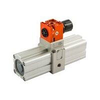 Amplificator de presiune cu piston dublu (booster) cu regulator, G3/8, piston Ø63