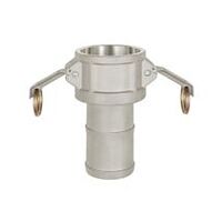 Kamlok gyorscsatlakozó doboz, C típus, alumínium, LW 19, csatlakozó átmérőjéhez 32