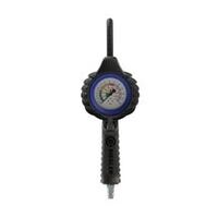 Szabványos kézi gumiabroncs-nyomásmérő, sárgaréz, manométer Ø 63 mm, nem kalibrált, 0-12 bar