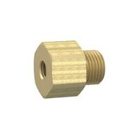 Nipon de reducere lung, M5 exterior G 1/8 interior SW 14, alamă