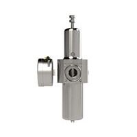 Filtr s regulátorem z nerezové oceli 1.4404, reverzibilní, G 1, 1, 0 – 17 bar
