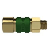 Cuplaj rapid inconfundabil NW 5, G 1/4 AG, verde