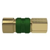 Cuplaj rapid inconfundabil NW 5, G 1/8 IG, verde