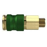 Cuplaj rapid inconfundabil NW 7, 8, G 1/4 AG, verde