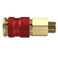 Cuplaj rapid inconfundabil NW 7, 8, G 1/4 AG, roșu