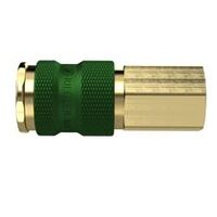 Cuplaj rapid inconfundabil NW 7, 8, G 1/4 IG, verde