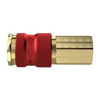Cuplaj rapid inconfundabil NW 7, 8, G 1/4 IG, roșu