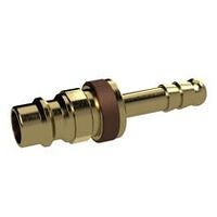 Dopuri de fixare inconfundabile NW 7, 8, alamă nefinisată, dop LW6, maro