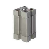 Cilindro compacto, doble efecto, IG, Ø125, carrera 175, G1/4, ISO21287