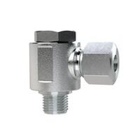 Racord unghiular pivotant, M8x1, 0 exterior Diametru exterior țeavă 4
