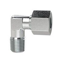 Becsavarható könyökcsatlakozó, M10x1, 0a., cső-A-Ø6, horganyzott acél