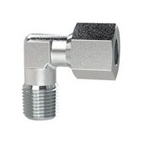 Becsavarható könyökcsatlakozó, M12x1, 5a., cső-A-Ø6, horganyzott acél