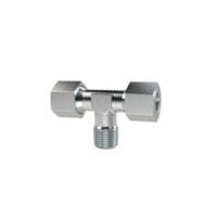 T-csavaros csatlakozó, R 1/4 külső, cső külső átmérője 8, horganyzott acél