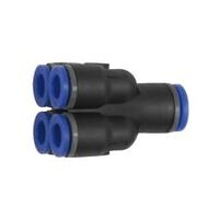 Mehrfachverteiler, Steckanschluss »Blaue Serie«, Schlauch-Ø 6/4x4