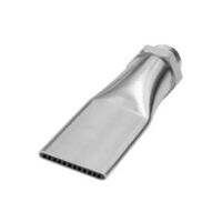 Alacsony zajszintű lapos fúvóka, M12x1, 25, nikkelezett sárgaréz, fúvóka szélesség 29, 0 mm