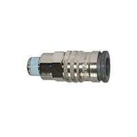 Gyorscsatlakozó NW 10, nagy áramlás, R 3/8 AG