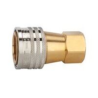 Hidraulikus csatlakozó, A sorozat, NW 13, sárgaréz, G 1/2 IG